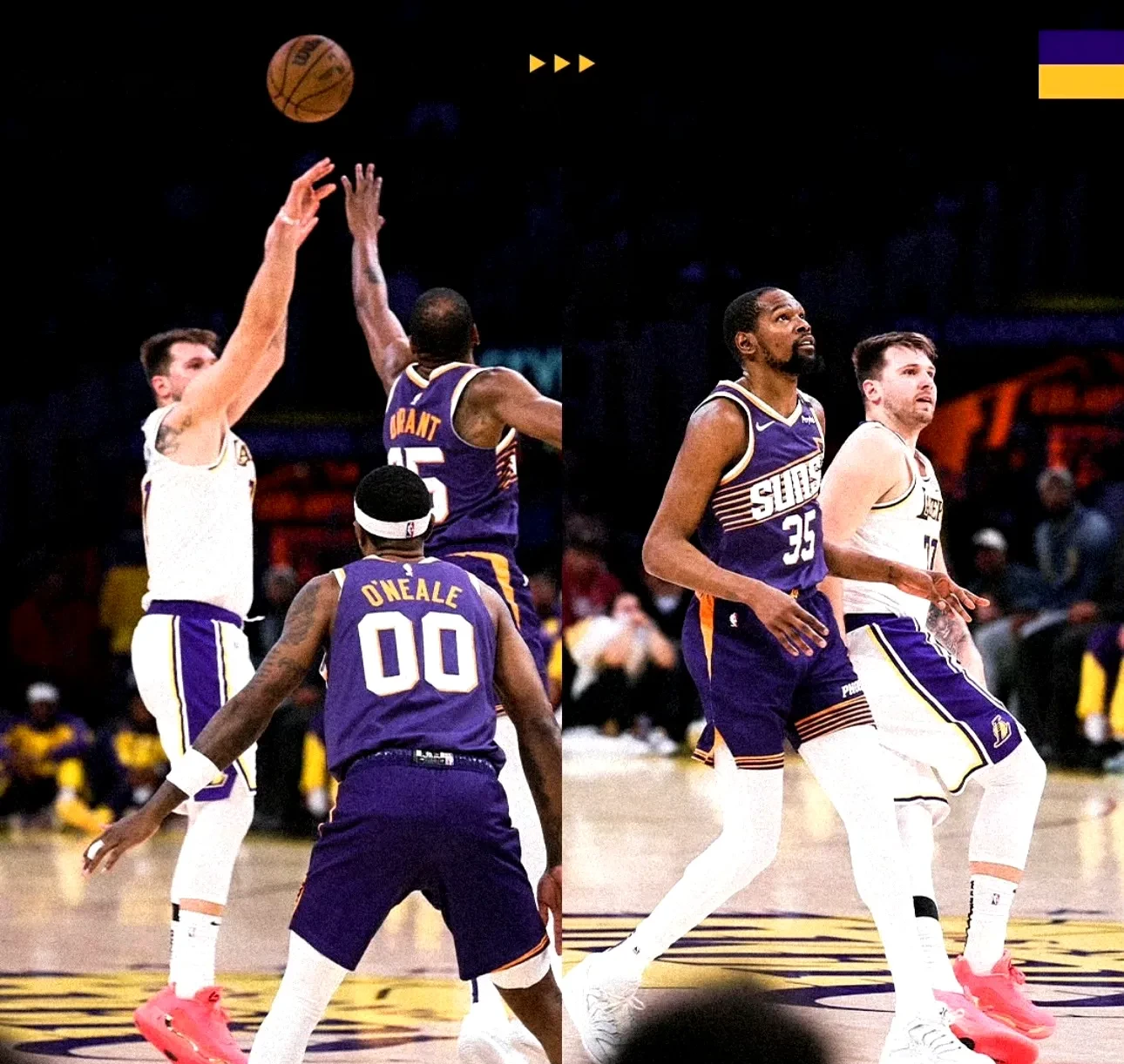 包含杜兰特与40激战湖人分钟，大比分获胜胜负难料！，Ning焦点对战比赛高潮迭起的词条